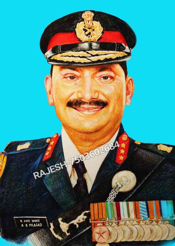 army officers portraits,